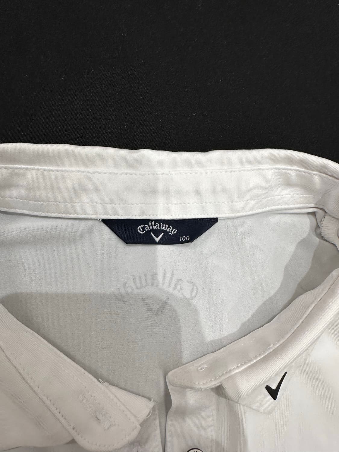 캘러웨이 여성 반팔 골프웨어 폴로 셔츠 (사이즈 100) 상품이미지3