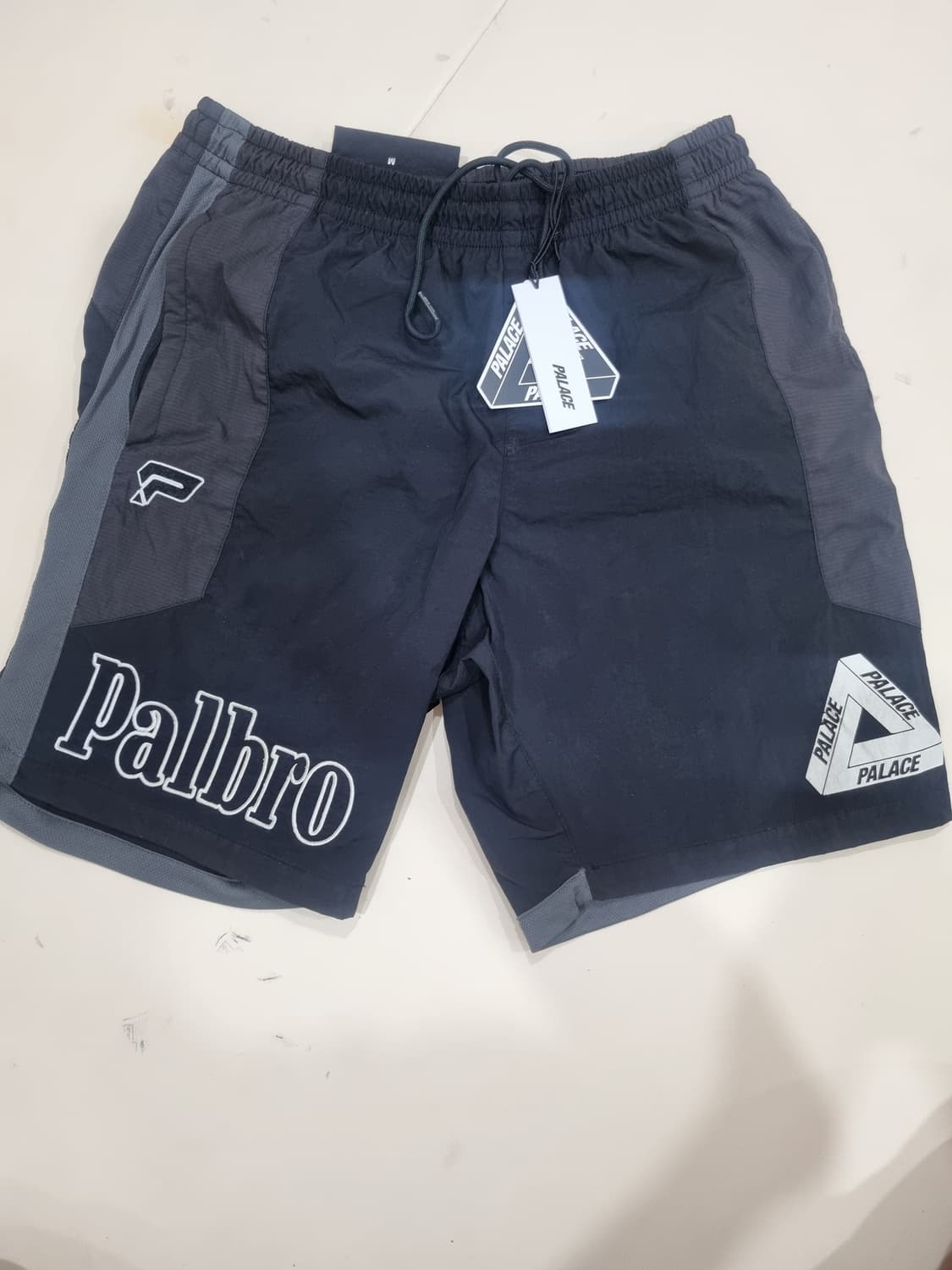 팔라스 Palbro 스포츠 쉘 트라이퍼그 반바지 쇼츠 숏팬츠 블랙 M 상품이미지1