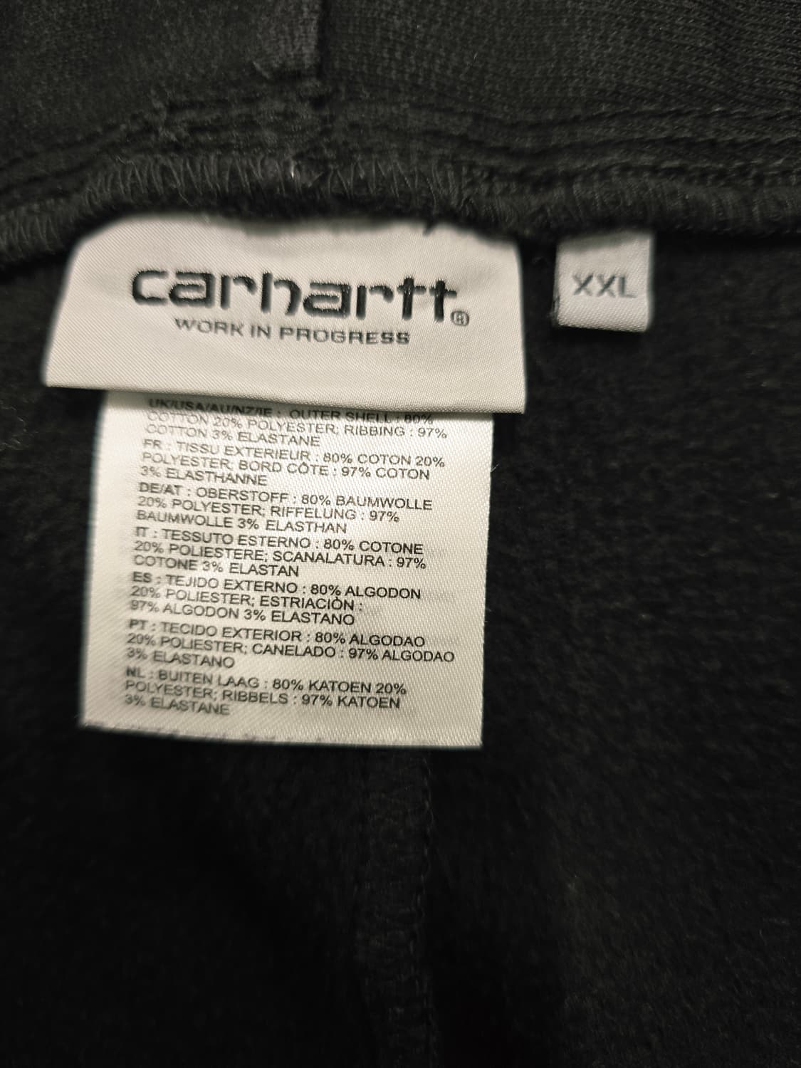 칼하트 블랙 조거팬츠 상품이미지8