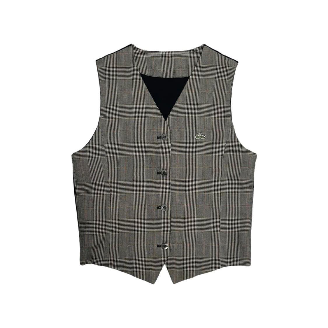 라코스테 체크 조끼 lacoste vest 상품이미지2