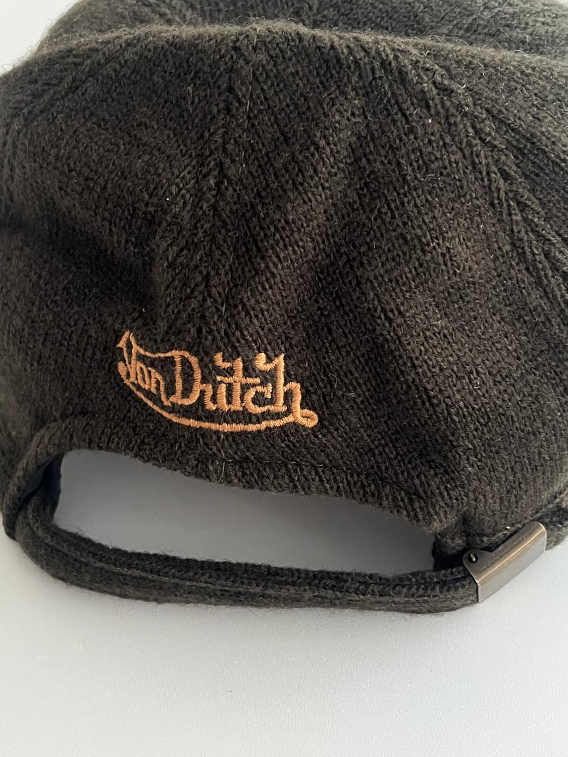 본더치 빈티지 니트 볼캡 카키 상품이미지3
