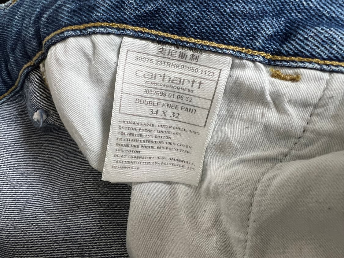 칼하트 더블니 데님 상품이미지3