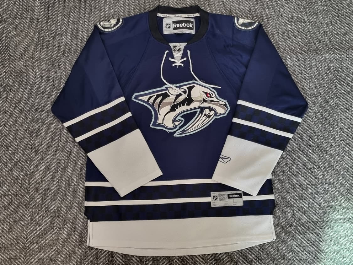 Reebok NHL Nashville Predators 아이스하키 저지 상품이미지1
