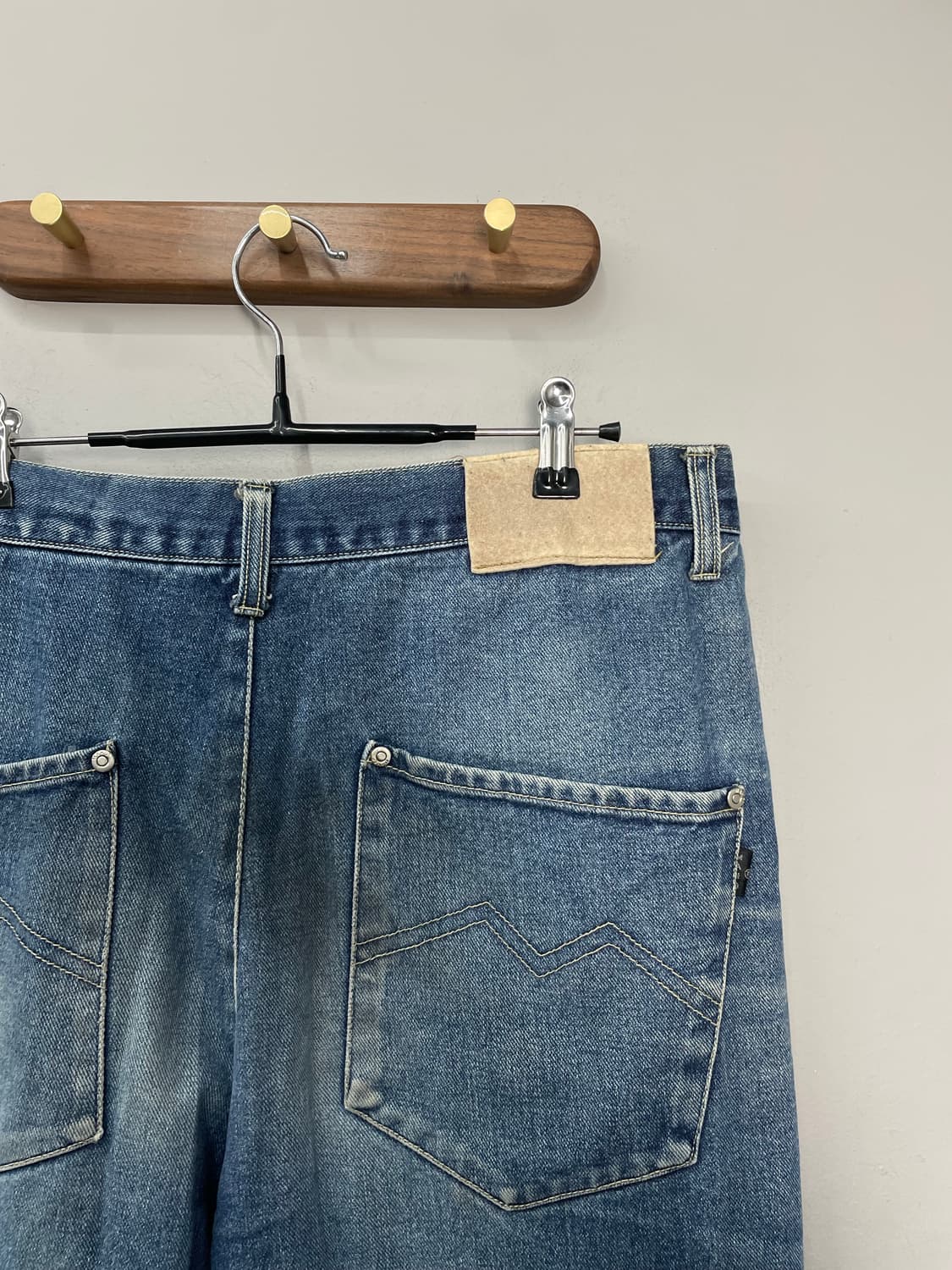 빈티지 워싱 데님 팬츠 H1549 상품이미지5