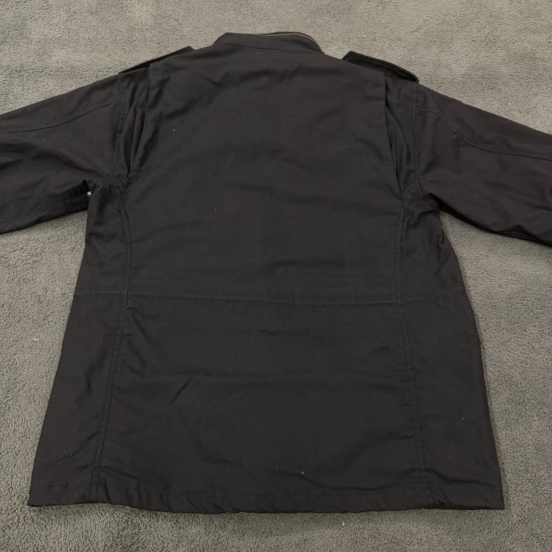 (정품/xs) ROTHCO M-65 필드자켓 블랙  REG / 미군 복각 상품이미지3