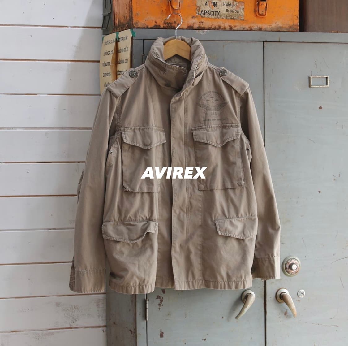 (착용컷) avirex M-65 필드 자켓 (95) 상품이미지1