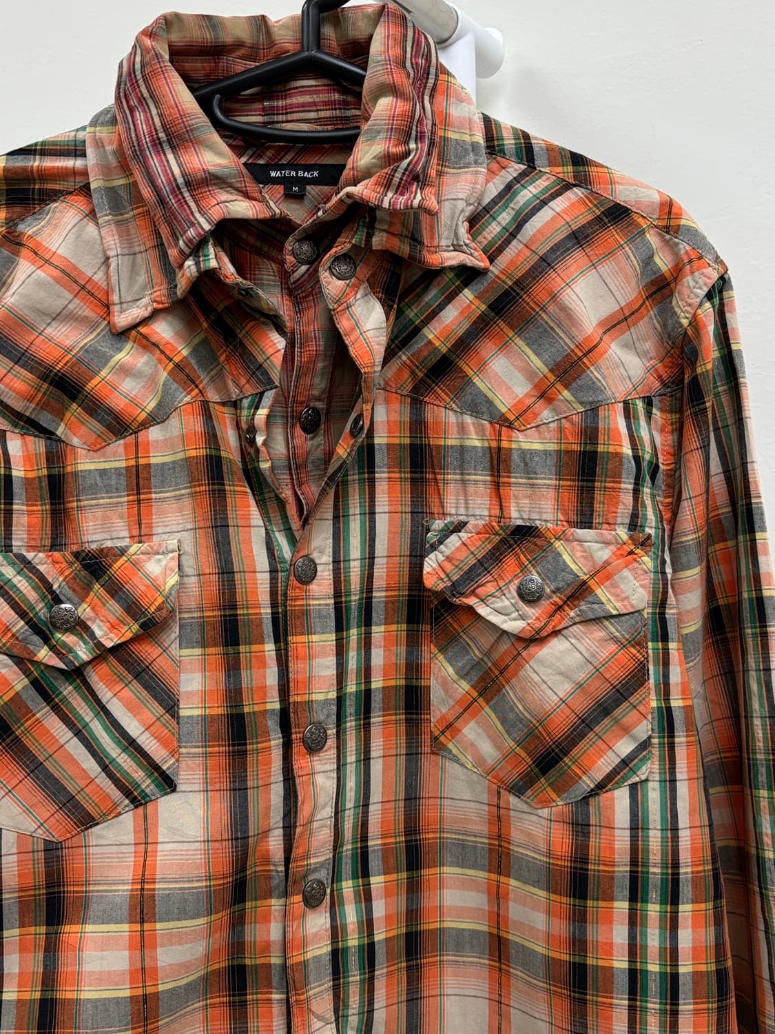 빈티지 레이어드 체크 셔츠 상품이미지8