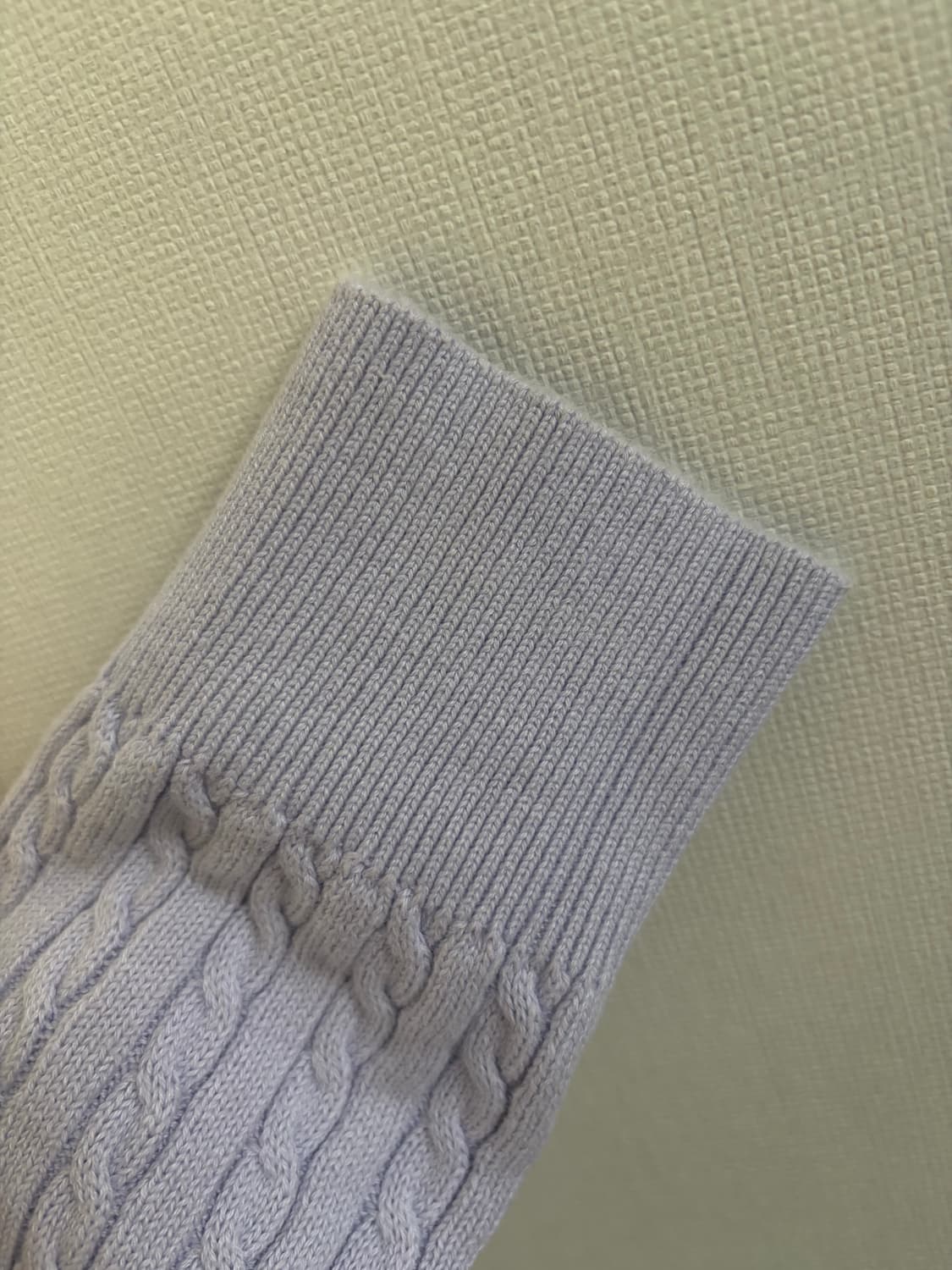 Polo girls 폴로 미니 케이블 걸즈 가디건 연보라 상품이미지4