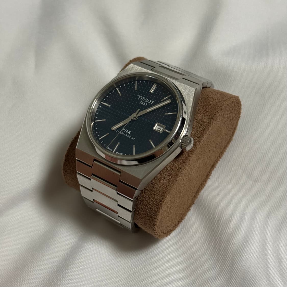 티쏘 PRX 파워매틱 80 오토매틱 청판 40mm 판매합니다 상품이미지1