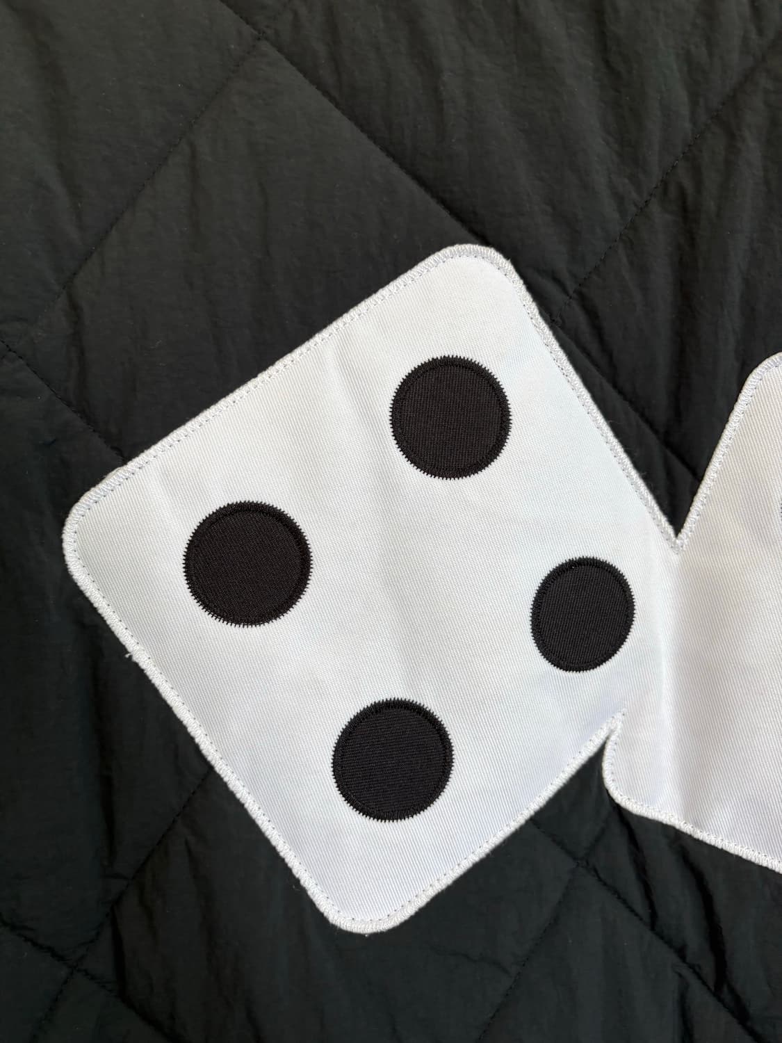 스투시 퀼티드 라이너 자켓 블랙 L 상품이미지4