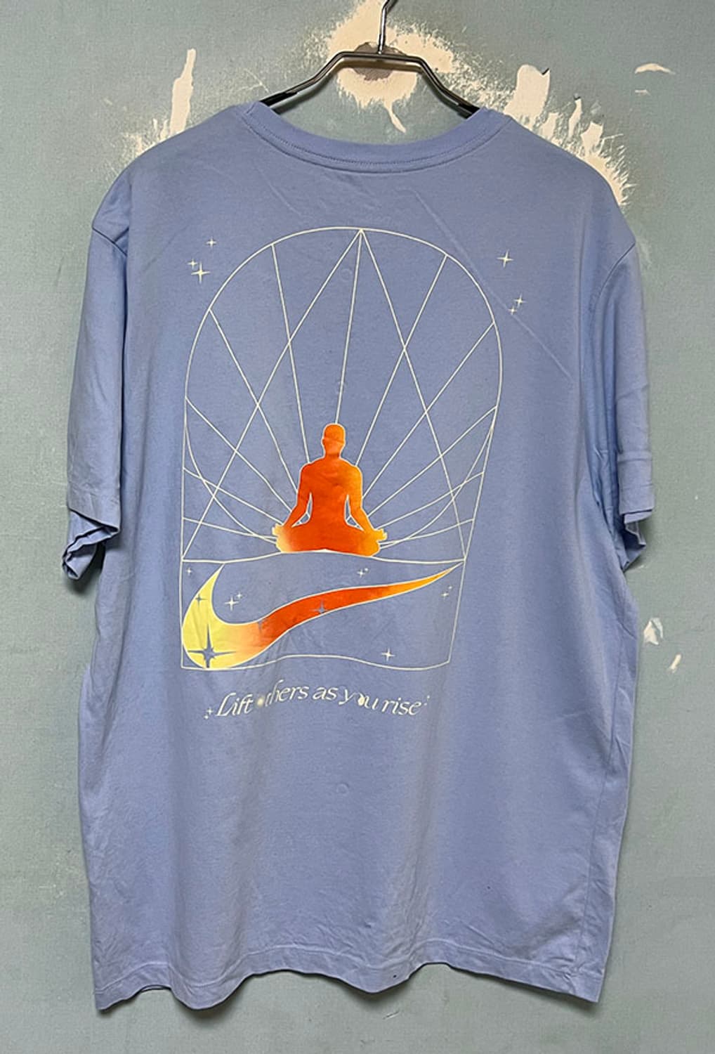NIKE 나이키 드라이핏 요가 남자 반팔티 코발트 블리스 XXL 110 상품이미지2