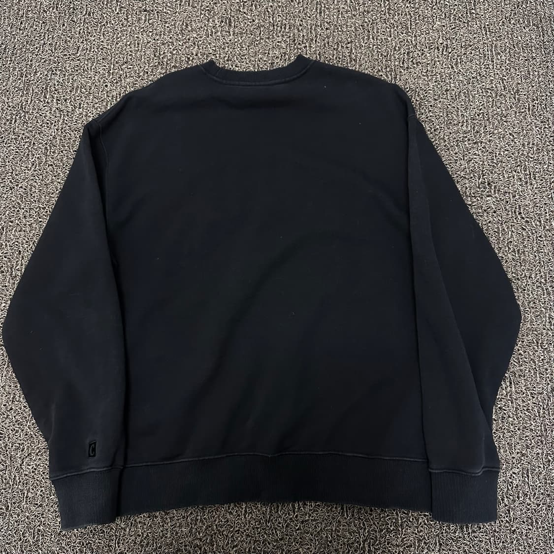 커버낫 맨투맨 블랙 L 상품이미지4