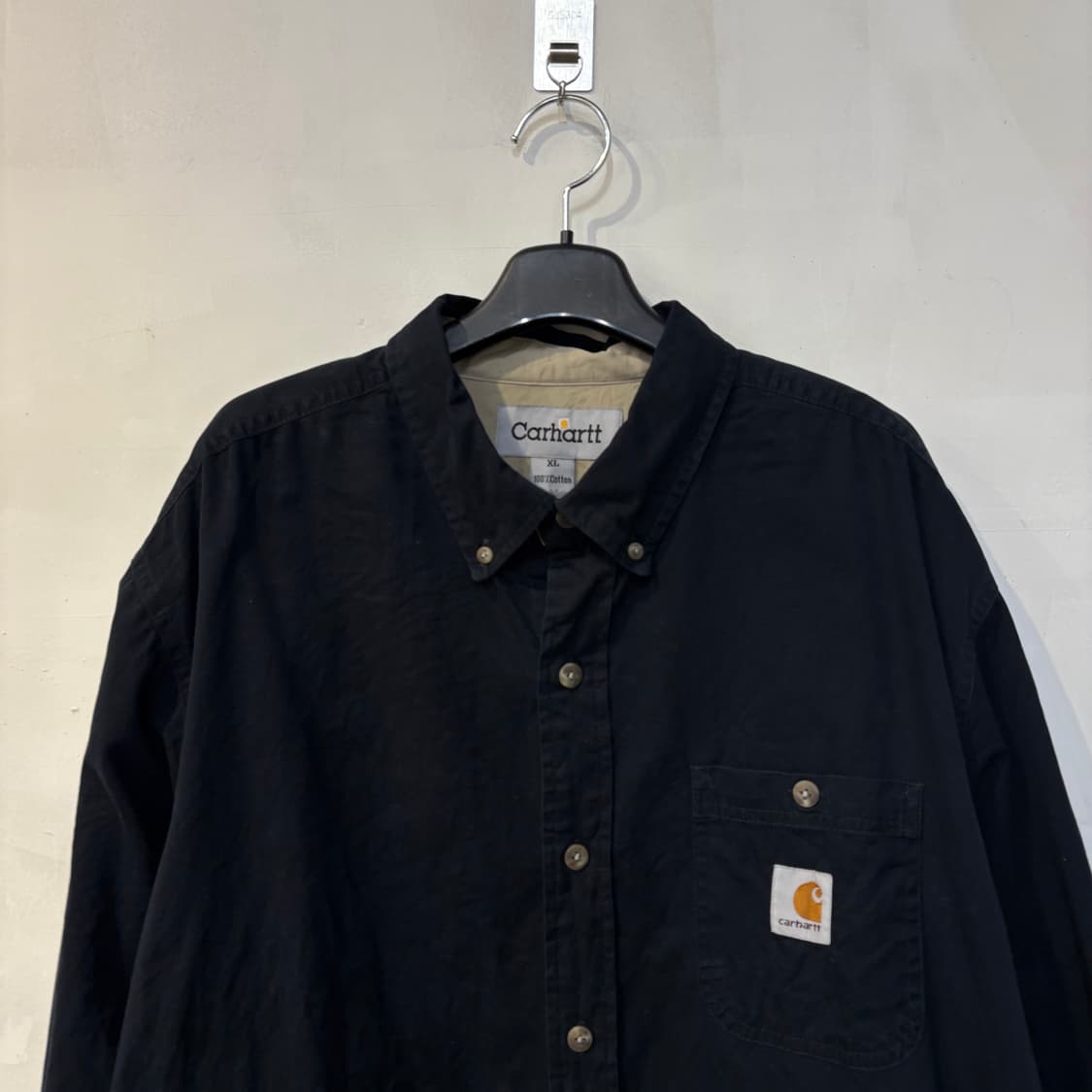 칼하트 셔츠 XL 블랙 상품이미지3