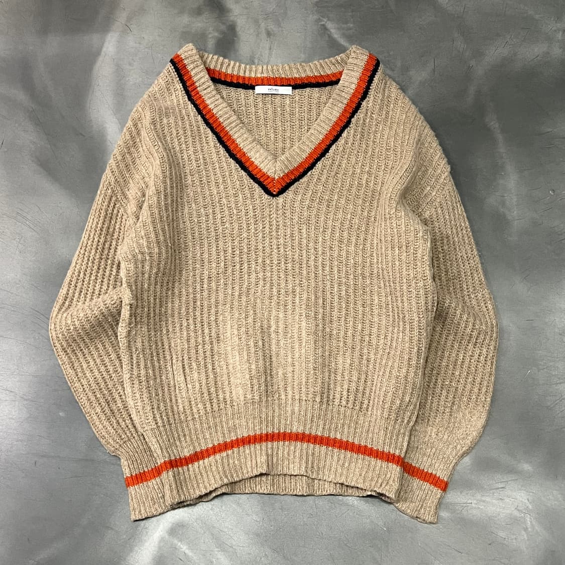  저널스탠다드 프레피 브이넥 니트 y15795 상품이미지1