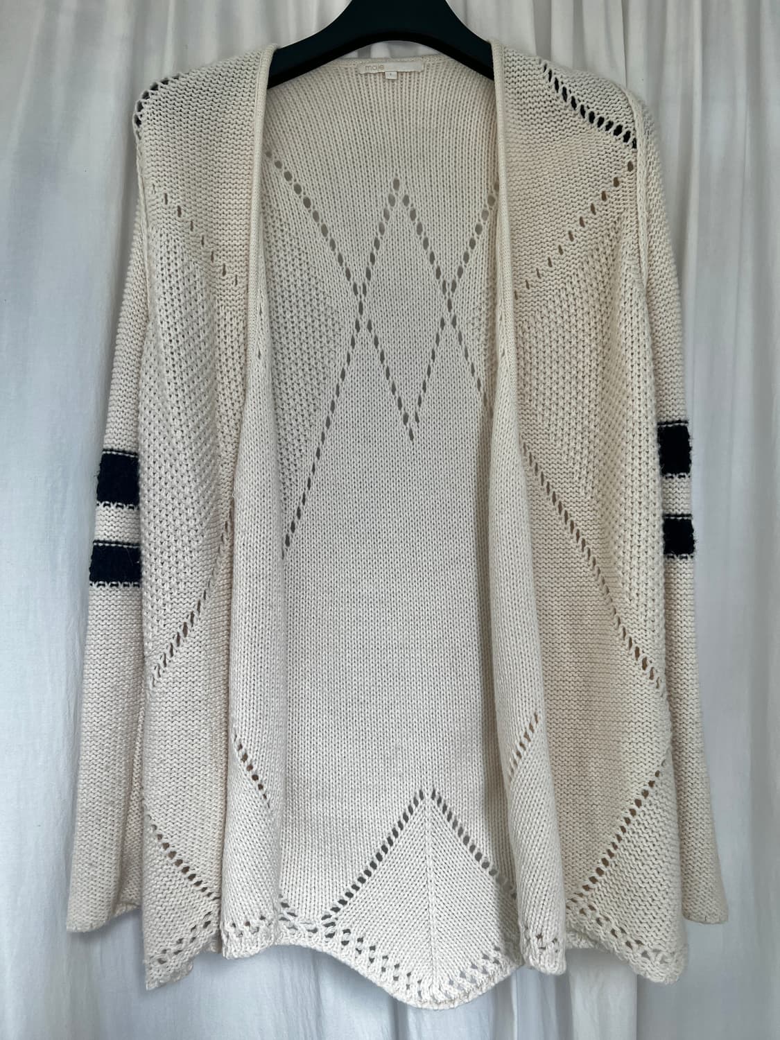 마쥬 MAJE 패턴 니트 가디건 / 사이즈 1 상품이미지1