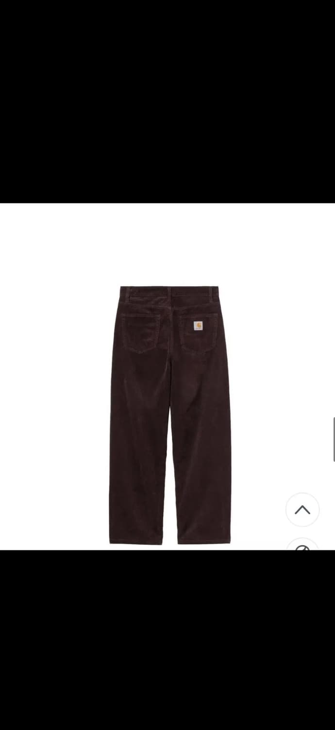 (36) 칼하트WIP 랜던 팬츠 코듀로이 - 버건디 브라운 상품이미지2