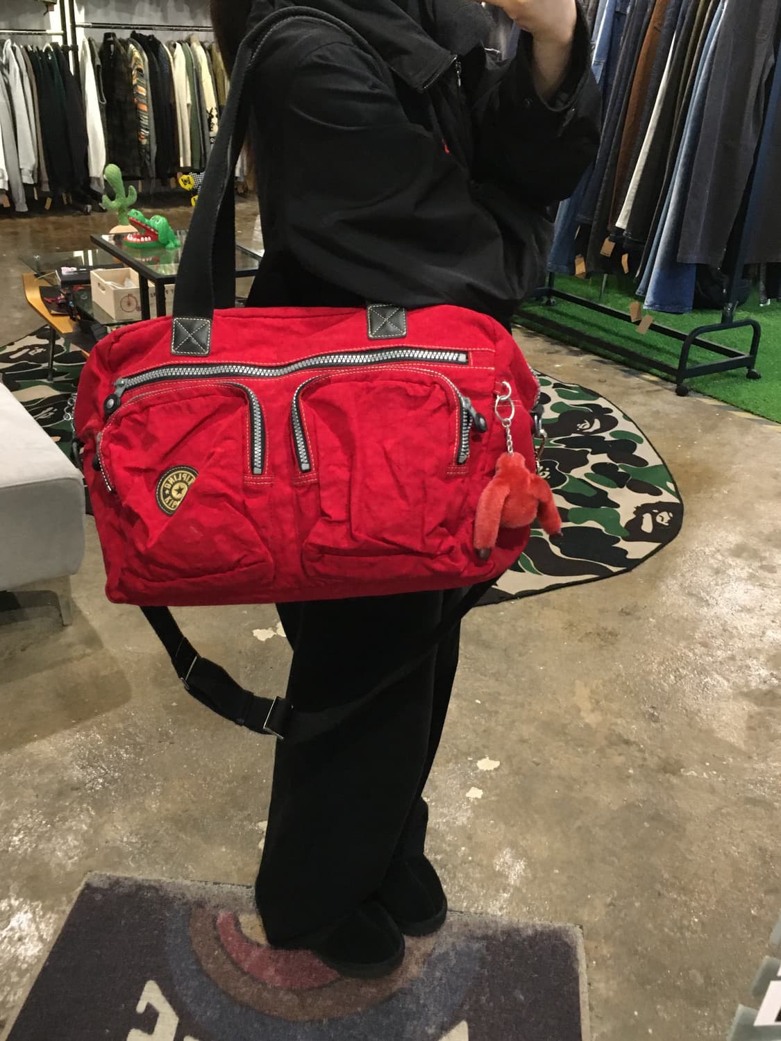 키플링 투포켓 빅 숄더/크로스백 (공항가방) 상품이미지6