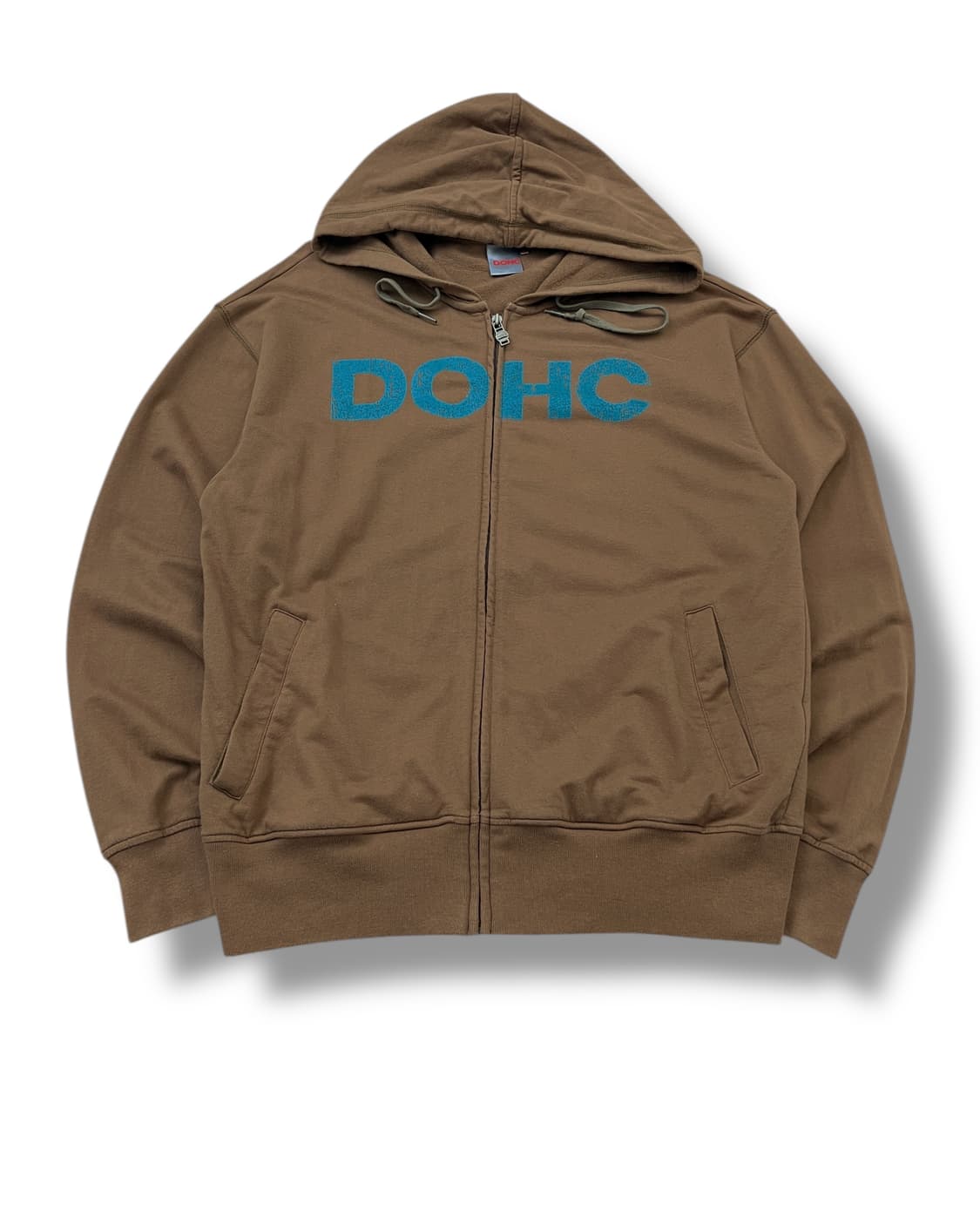 DOHC 00s 브라운 후드집업 상품이미지5