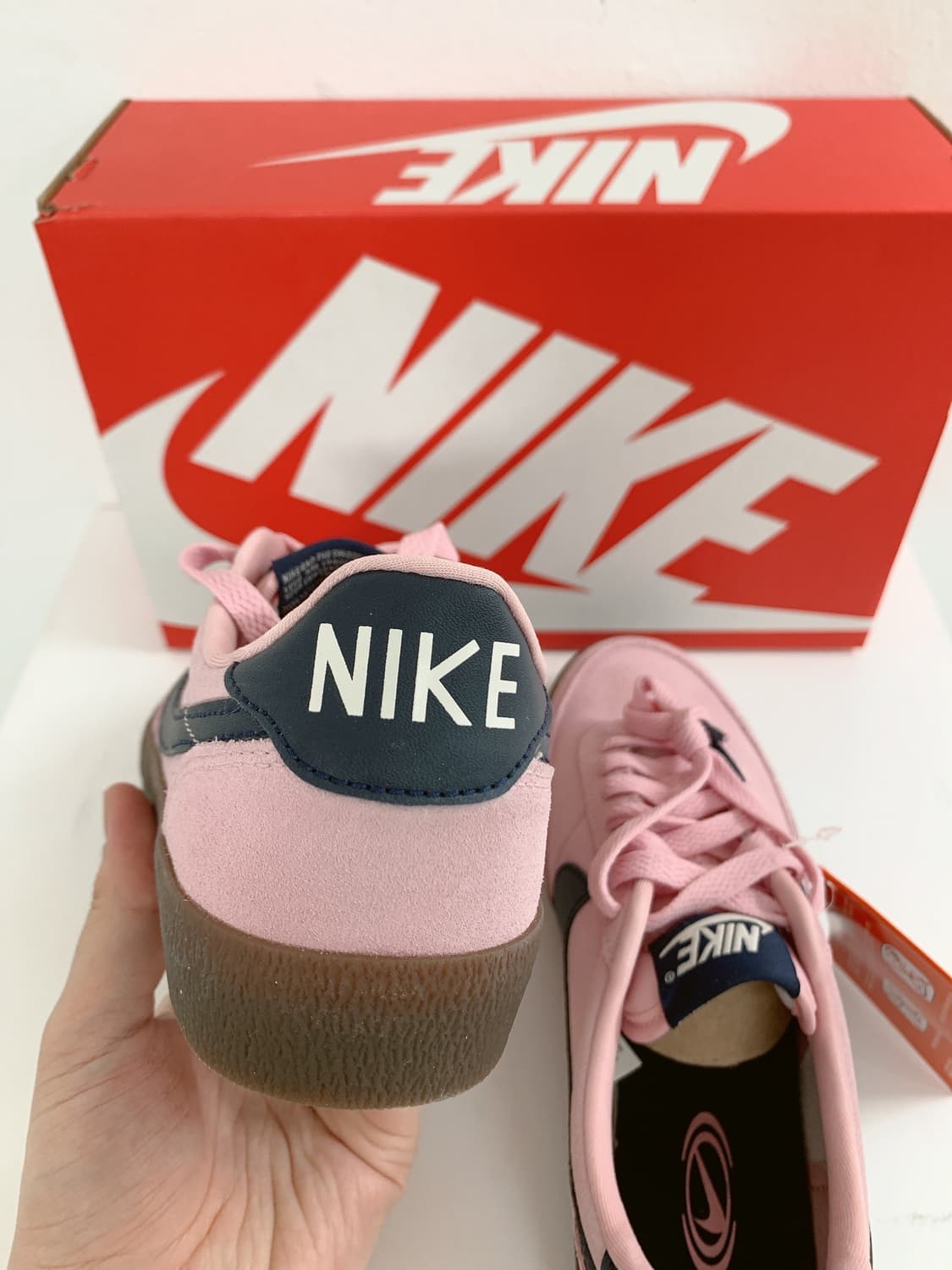 (정품/새상품) NIKE 나이키 여성 킬샷 2 핑크 글레이즈 스니커즈 상품이미지3