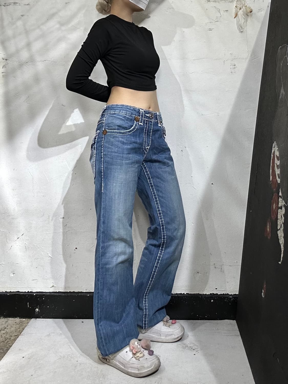 USA 트루 릴리전 연청 빌리 슈퍼 티 데님 팬츠 청바지  상품이미지2