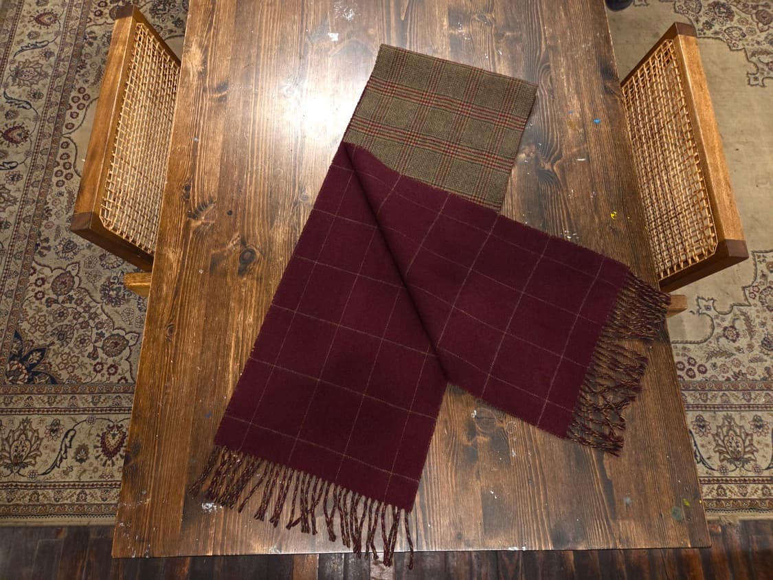 닥스 캐시미어 투페이스 머플러 상품이미지1