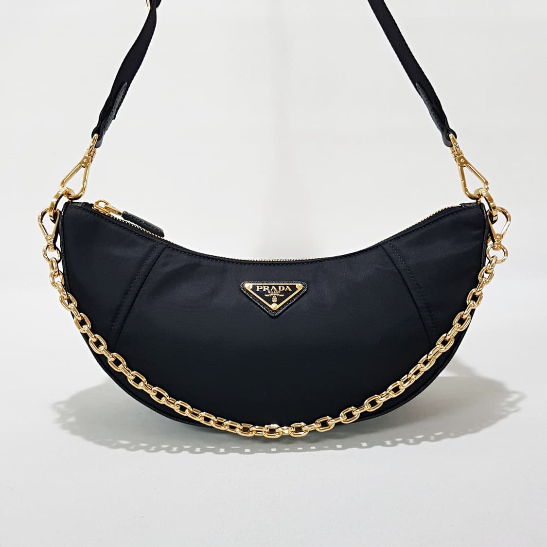 프라다 드뮈룬 리나일론 여성 체인 숄더백 1BH222 상품이미지2