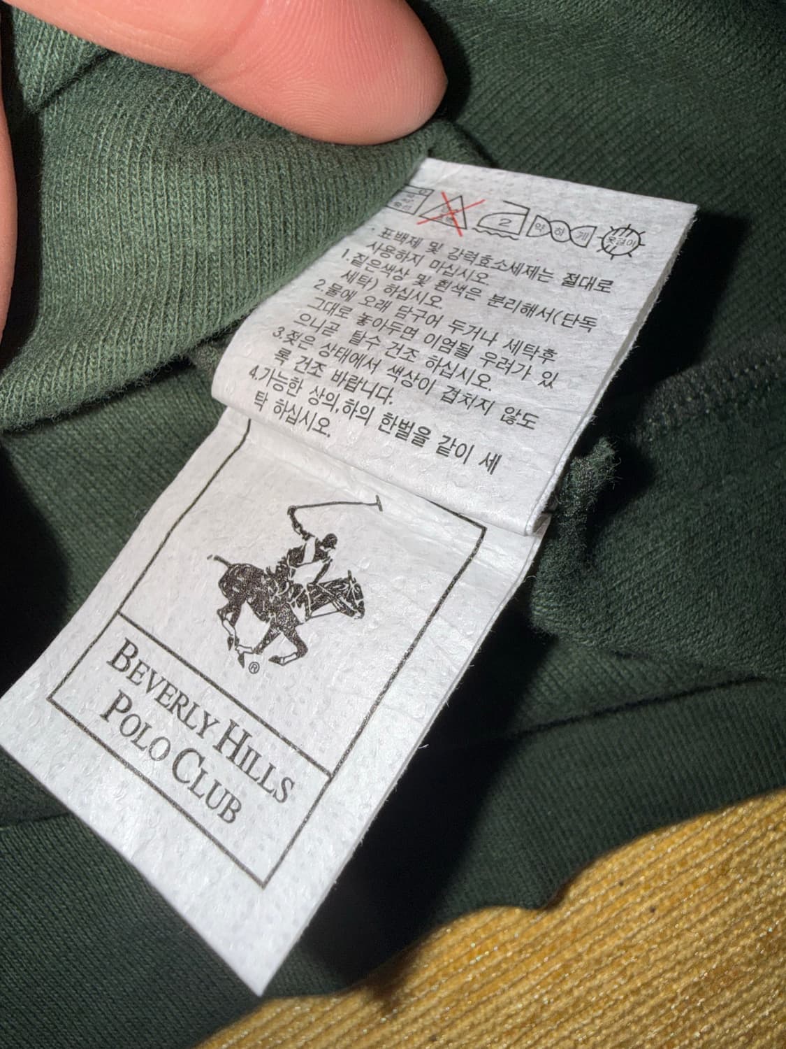 폴로클럽 긴팔 티셔츠 L 상품이미지5