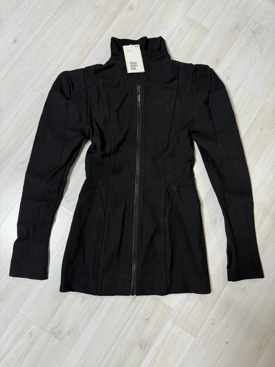 H&M 숄더 디테일 드레스 블랙 상품이미지7