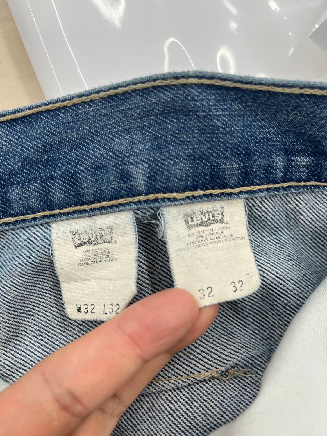 [32] LEVIS ENGINERRED 1ST  CURVED JEANS 상품이미지5