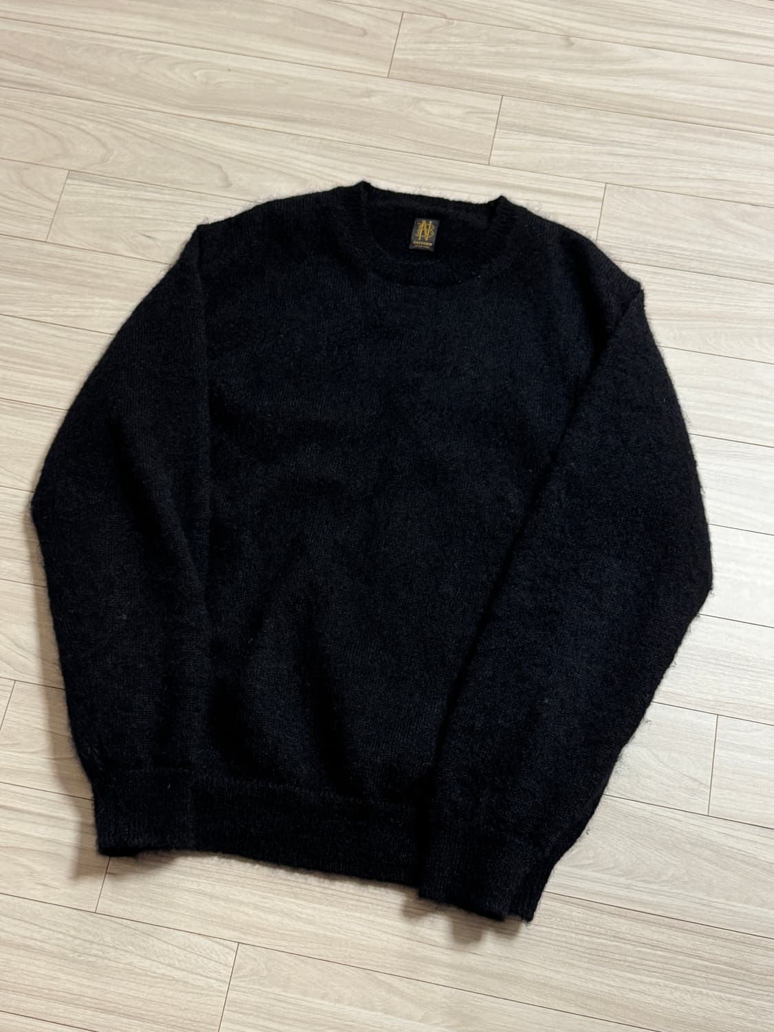 바토너 모헤어 니트 블랙 3 상품이미지1