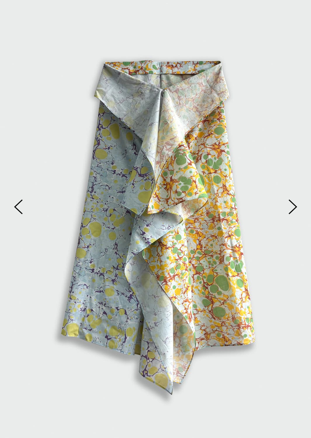 더즌매러 스카프 스커트 상품이미지1