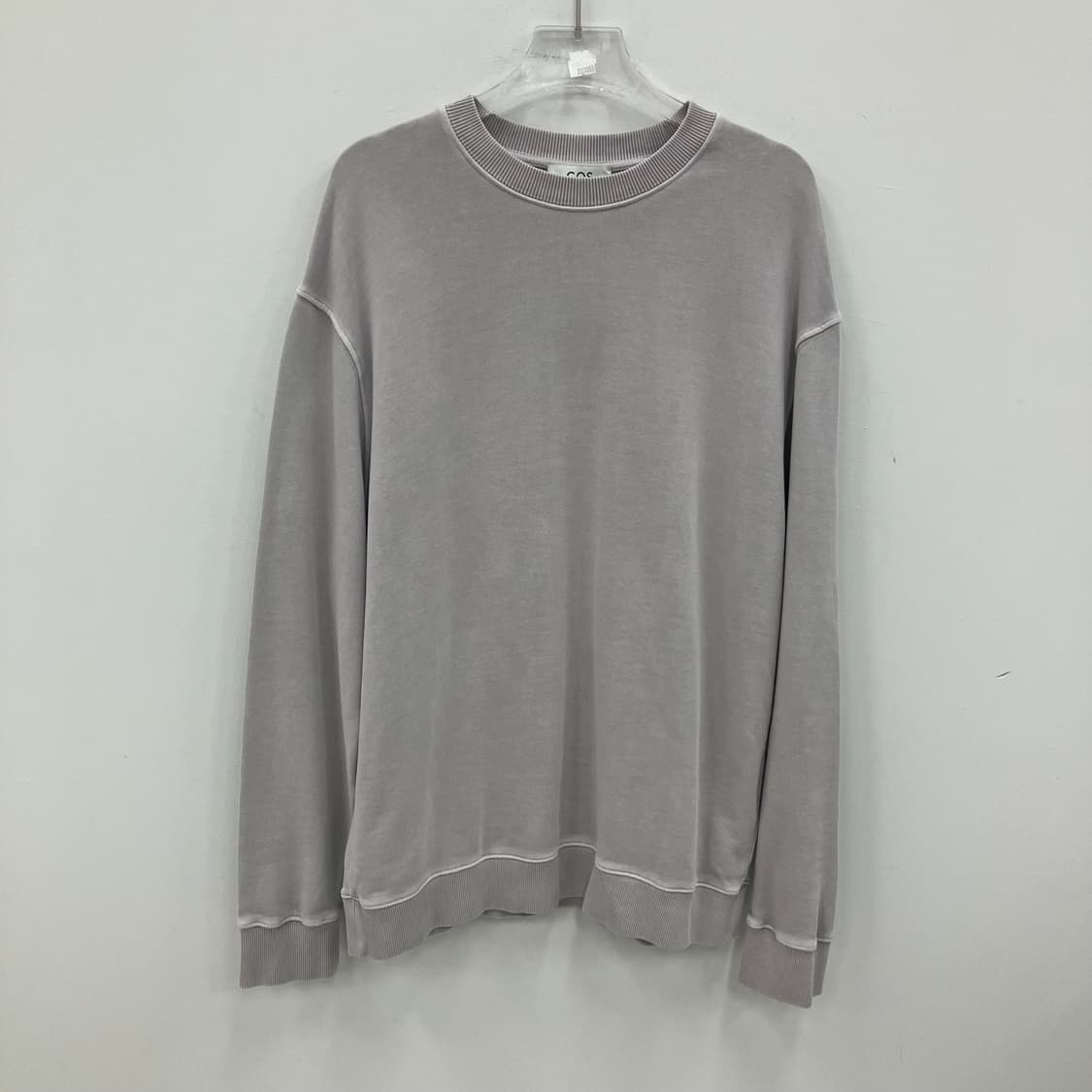 코스 라이트 그레이 스웨트셔츠 M 상품이미지1