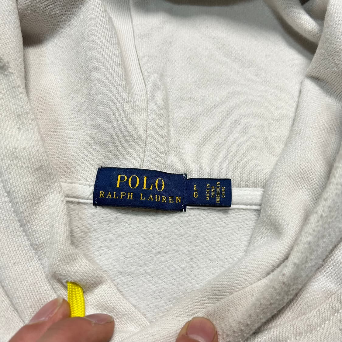 폴로 랄프로렌(POLO RalphLauren) 스펠아웃 로고 후드티 상품이미지5
