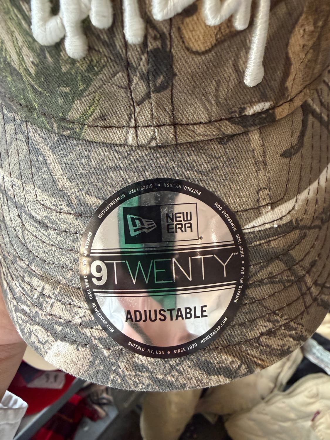 스투시 x 뉴에라 리얼트리 볼캡 상품이미지5