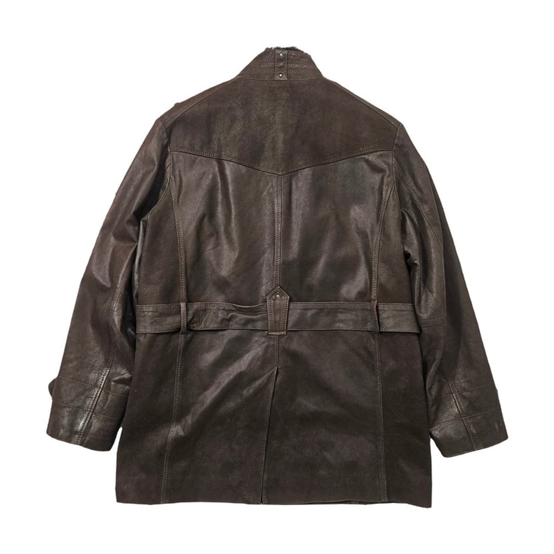 THE SUIT HOUSE 염소가죽 자켓 M 상품이미지2