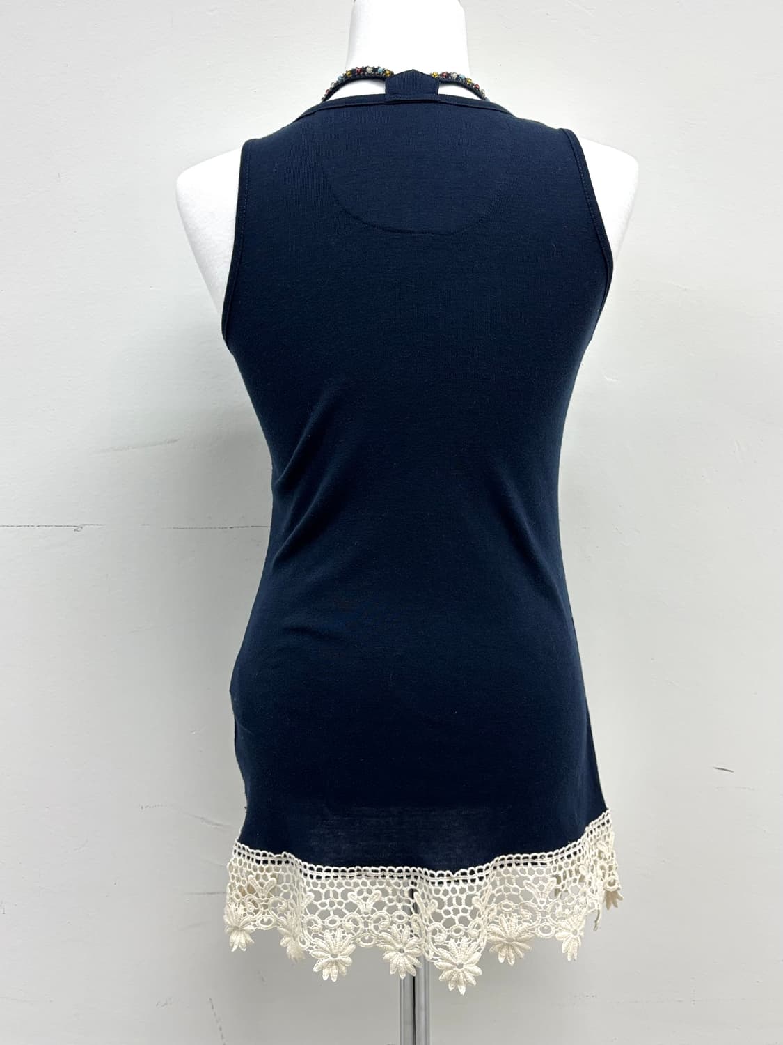 빈티지 네이비 슬리브리스 상품이미지6