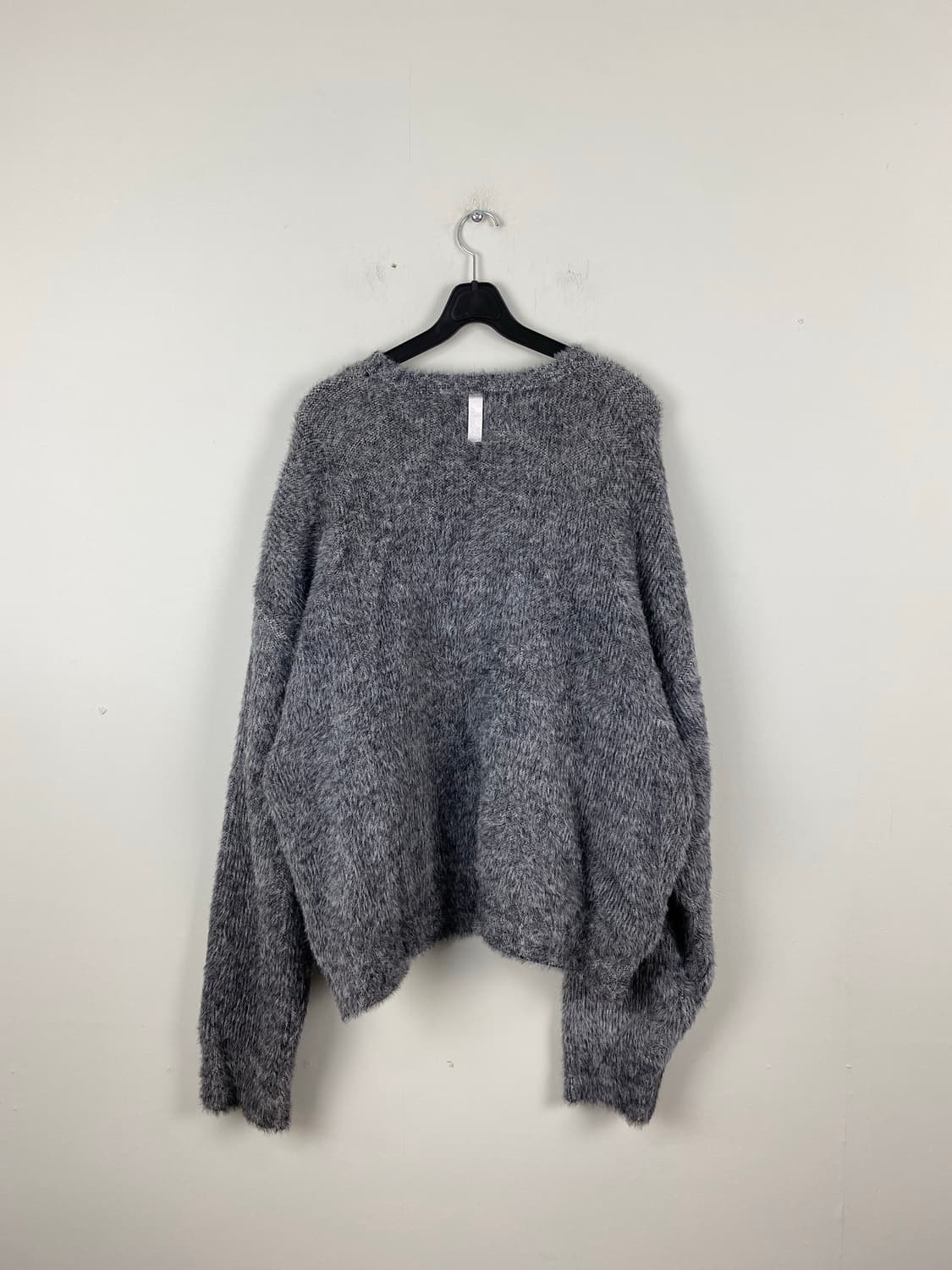 노매뉴얼 헤어리 그레이 니트 L 상품이미지2