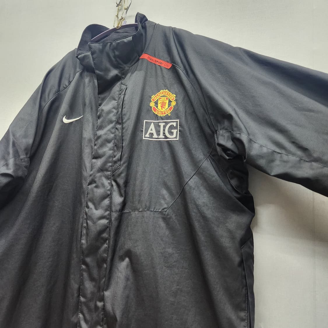 나이키 맨유 로고 바람막이 점퍼 L(2XL) 상품이미지3