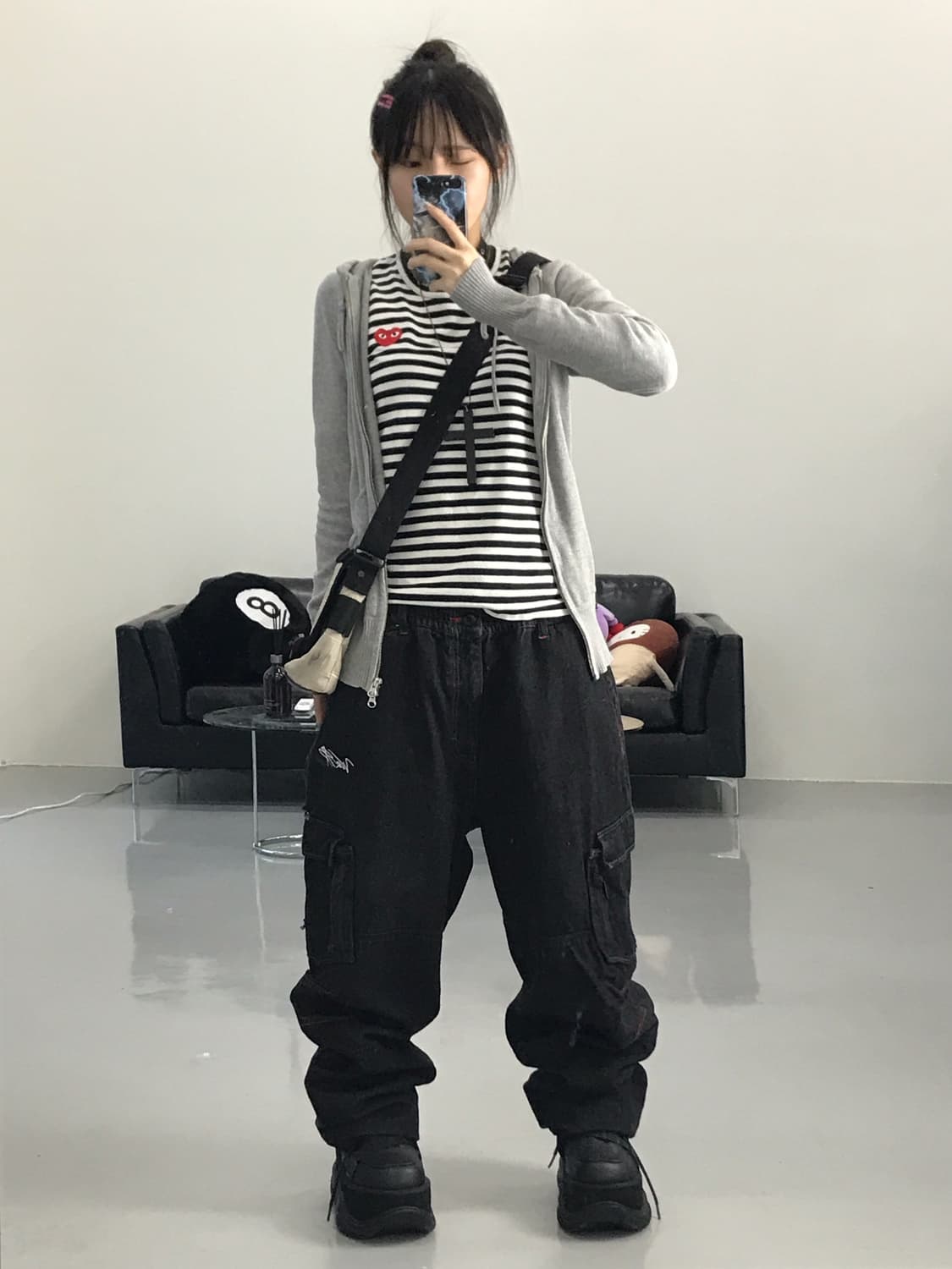 Jpn Wnsb Denim Big Cargo Pants 상품이미지4