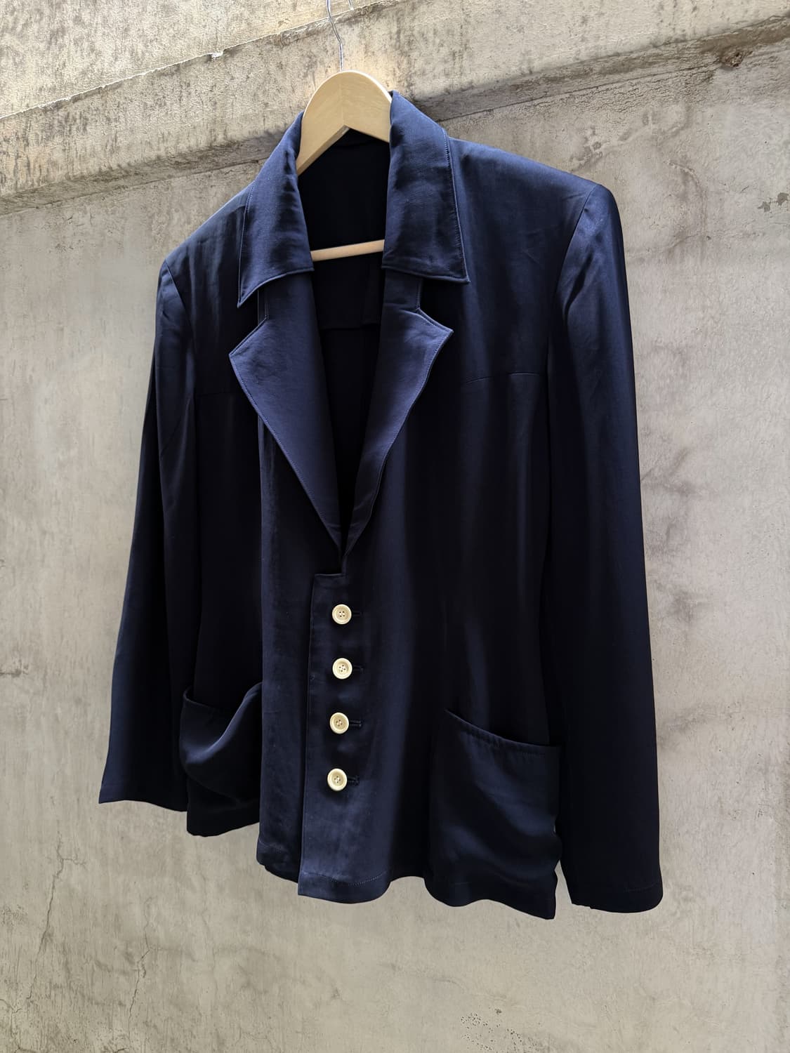 Y's Yohji Yamamoto Triacetate Rayon Jack 상품이미지2