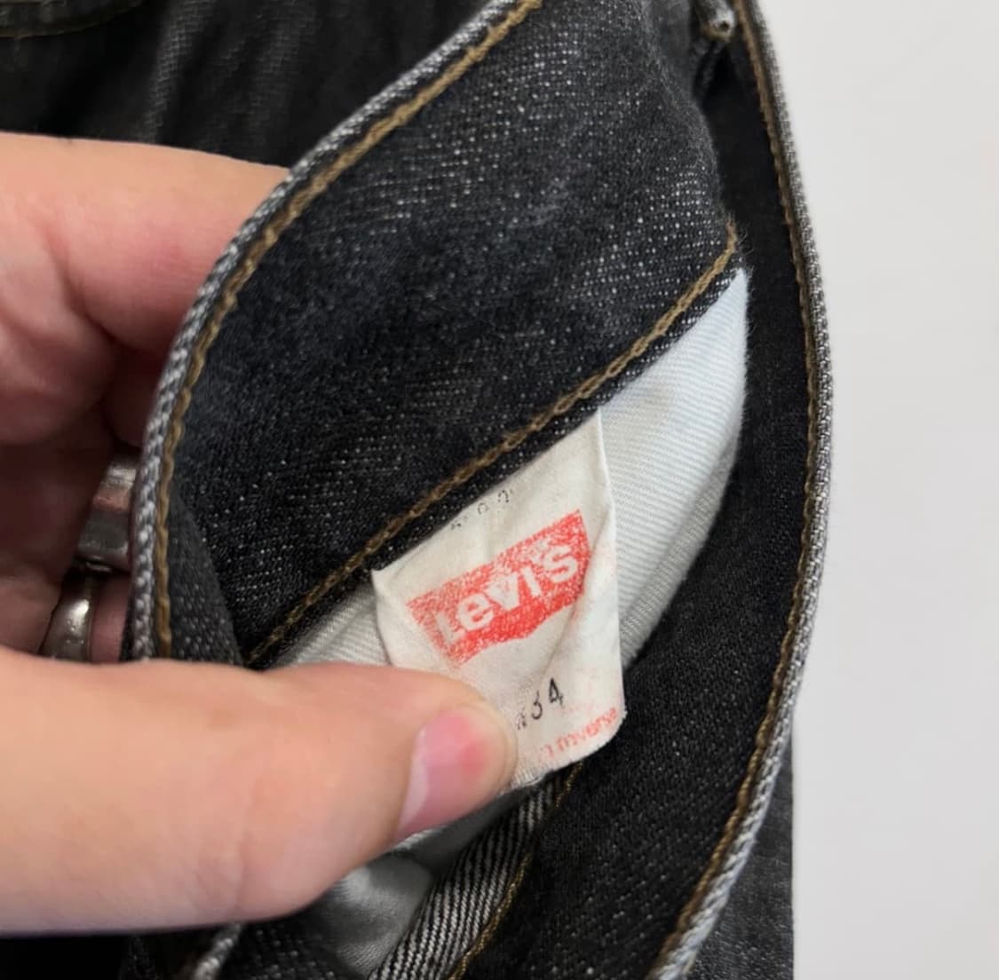 리바이스 559 흑청 상품이미지3