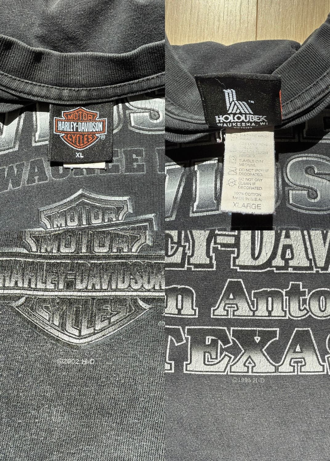 할리데이비슨 00s 크롬 빈티지 롱슬리브 티셔츠  상품이미지7