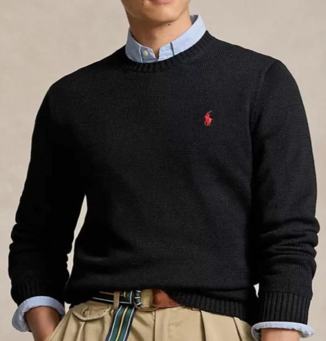 폴로 랄프로렌 꽈배기니트 95-100 상품이미지3