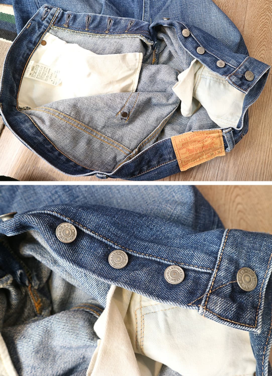 
일본판 07s LVC LEVIS 리바이스 55 501XX 빅E 셀비지  상품이미지8