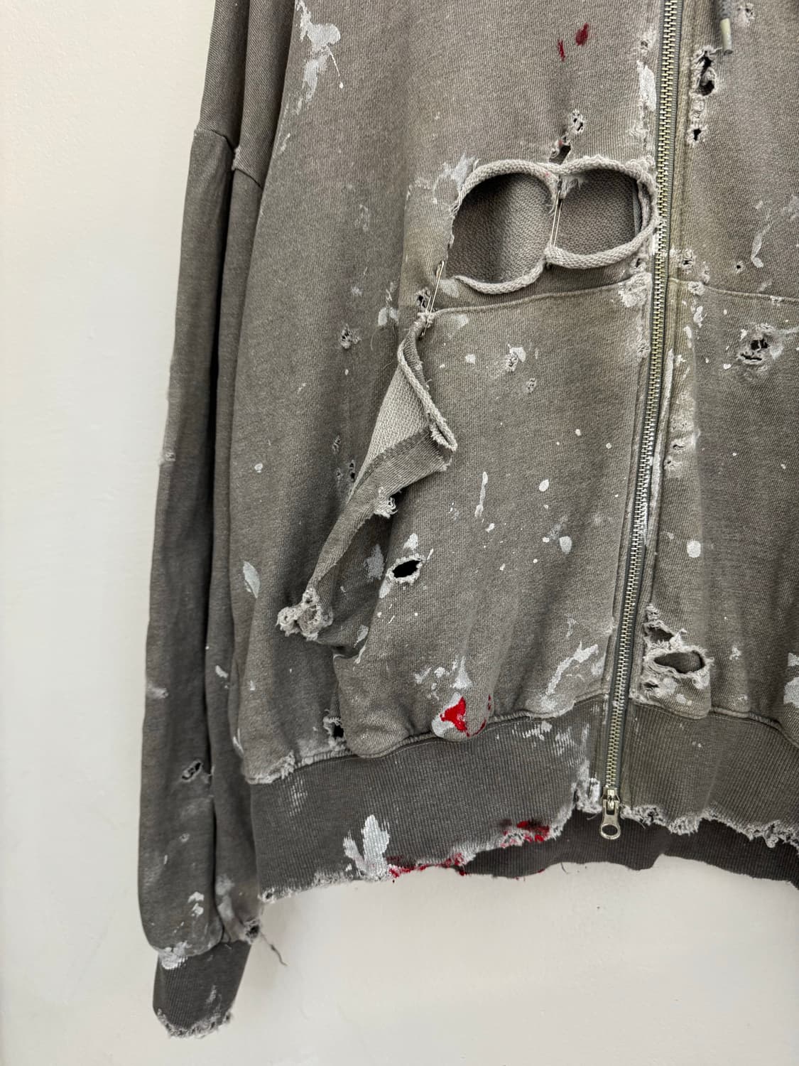 빈티지 커스텀 후드집업 상품이미지4