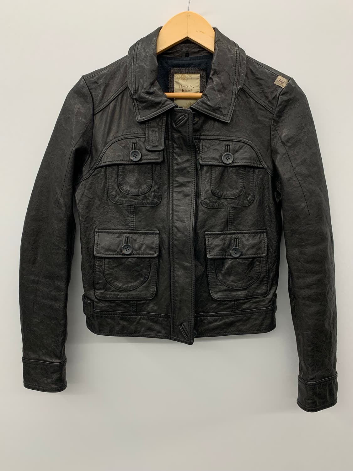 Thursday island 램스킨 3D포켓 자켓 상품이미지3