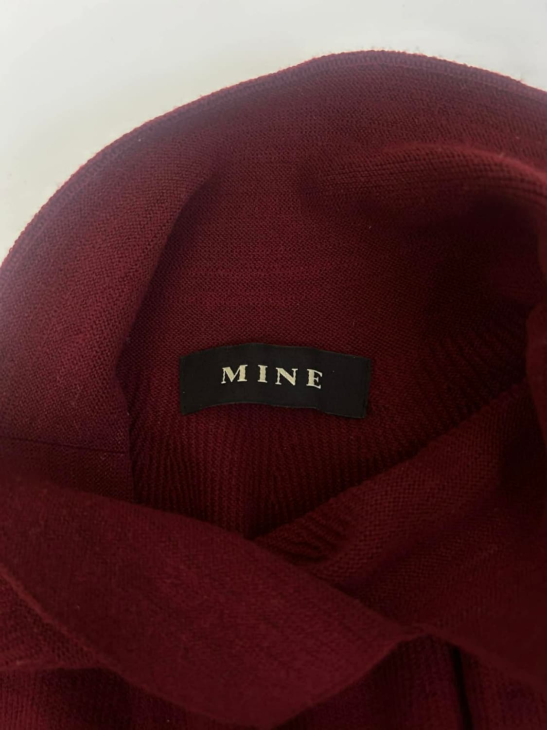 [F] Mine 마인 한섬 울 플리츠 니트 드레스 상품이미지3