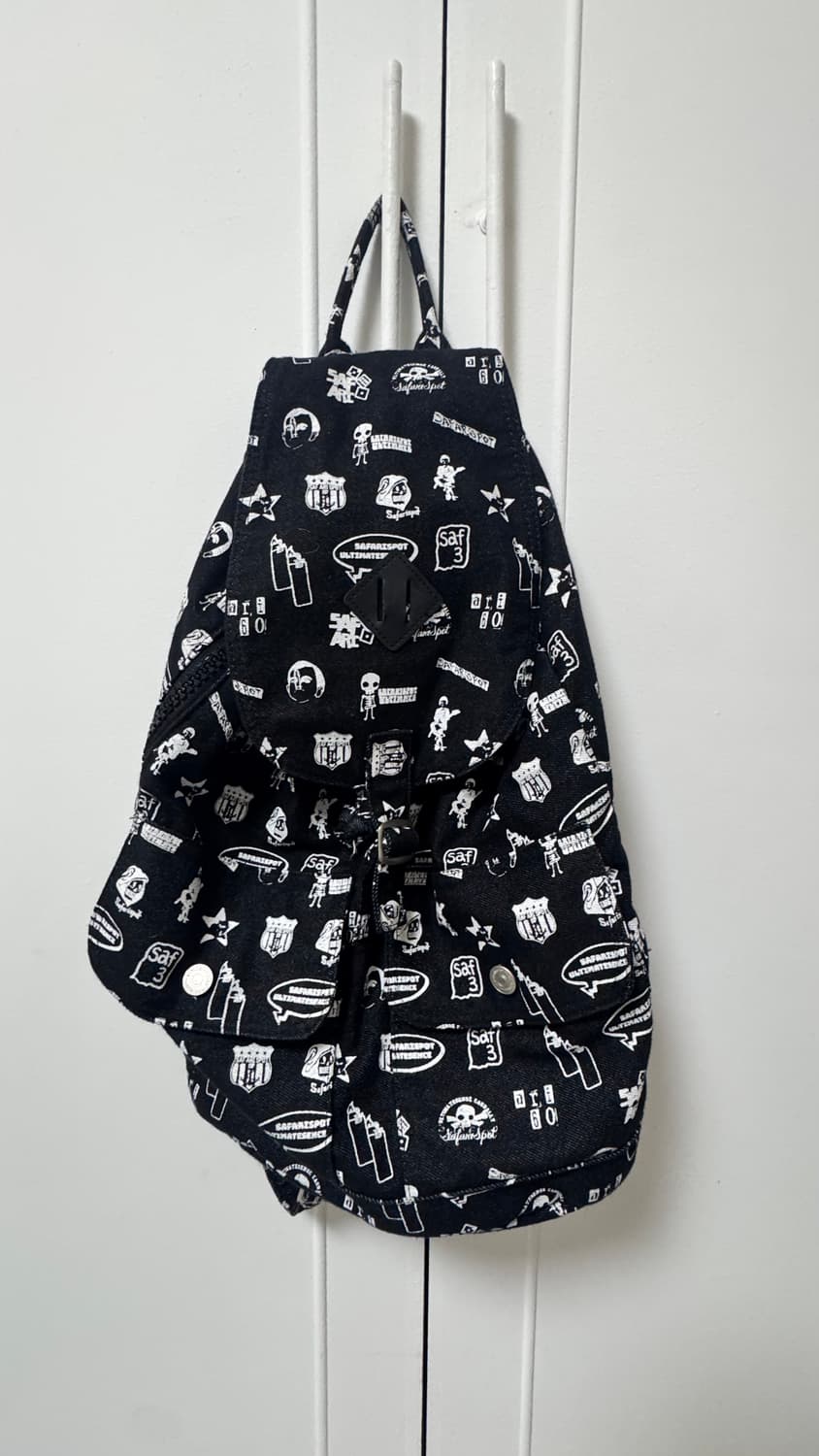 사파리스팟  Ultimate Logo Denim Backpack 상품이미지2