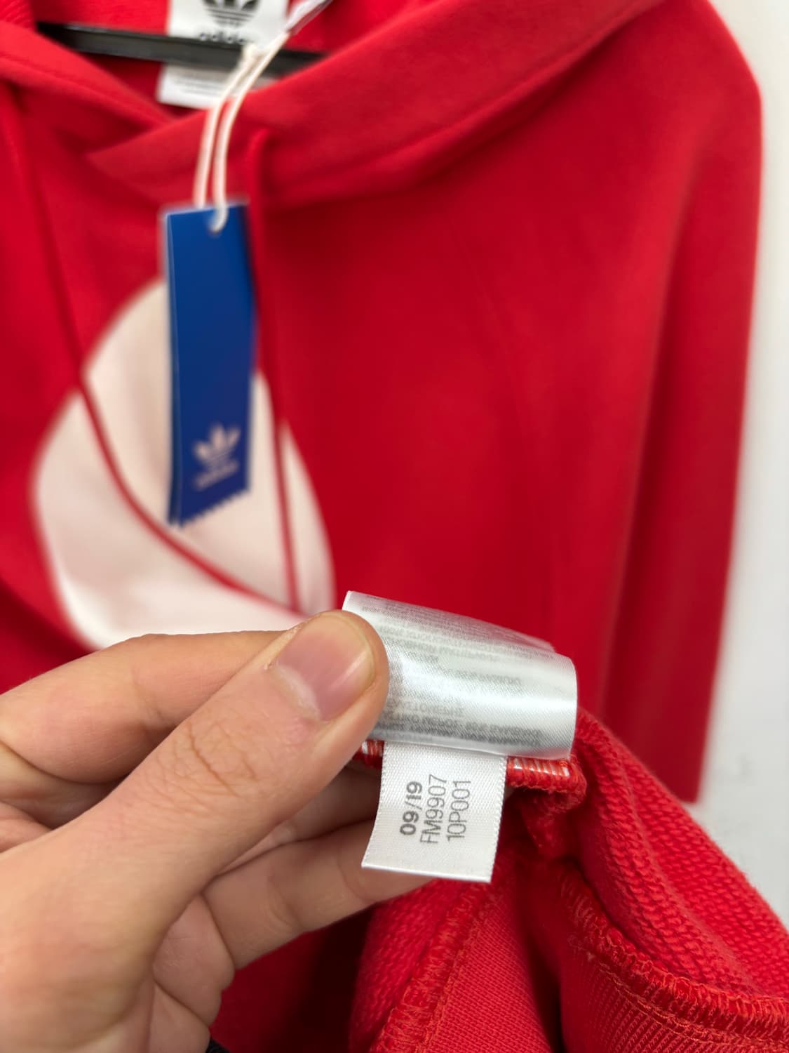 새상품) 아디다스 빅로고 후드티 상품이미지6