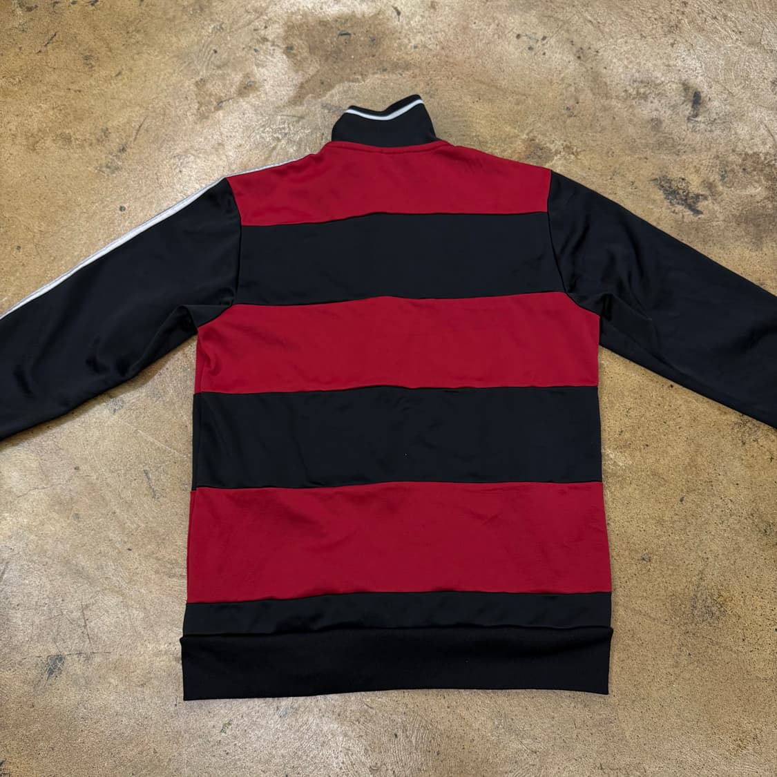 아디다스 버건디 블랙 스트라이프 독일 져지 100 상품이미지4